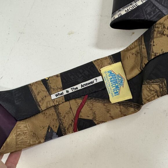 VTG PAIR 2 Tim The Toolman Home Improvement Neckties Mens Tool Time Handyman USA - Picture 2 of 4